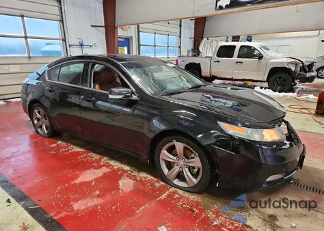 2013 Acura Tl Tech z USA, uszkodzony, nr VIN 19UUA9F59DA005012